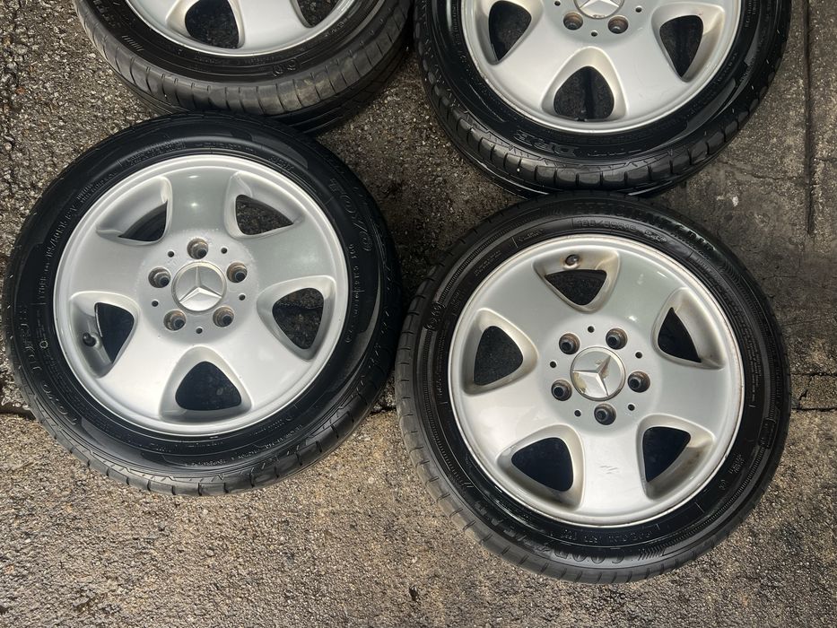 Jantes Mercedes R15 5x112 com pneus