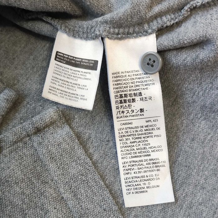 Levi's поло сіре