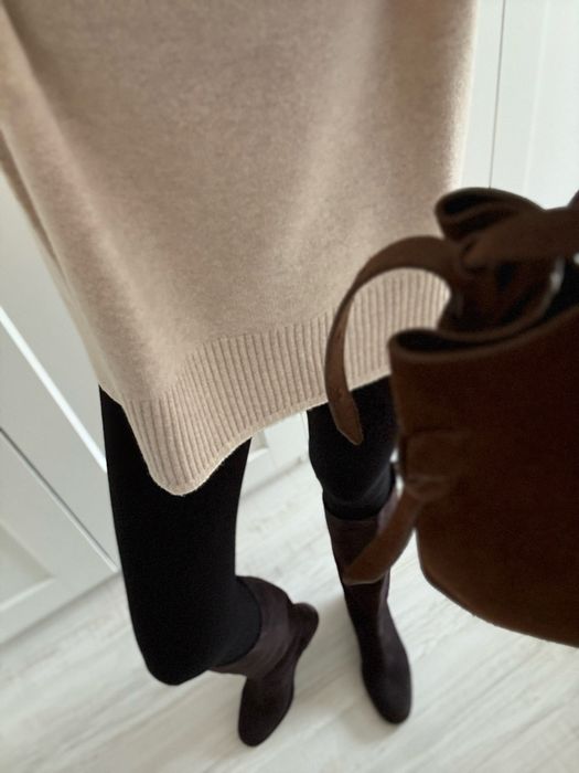 Kozaki zamszowe Zara 39