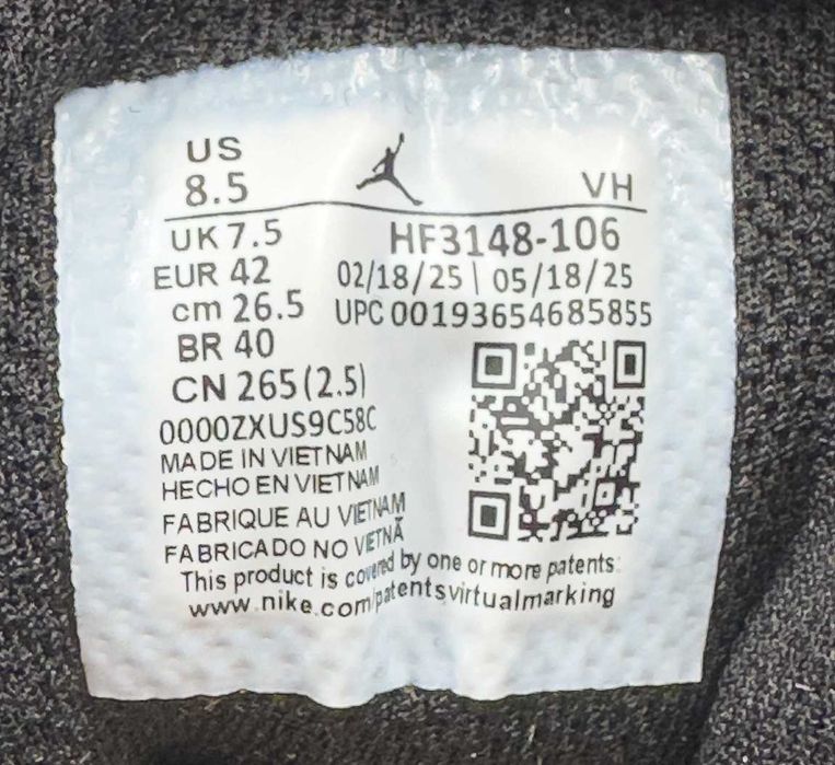 Nike Air Jordan 1 Retro Low OG Black and White