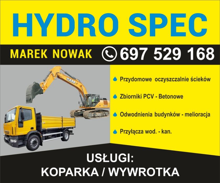 Przydomowe oczyszczalnie ścieków,szamba eko Konin Turek Koło Kalisz