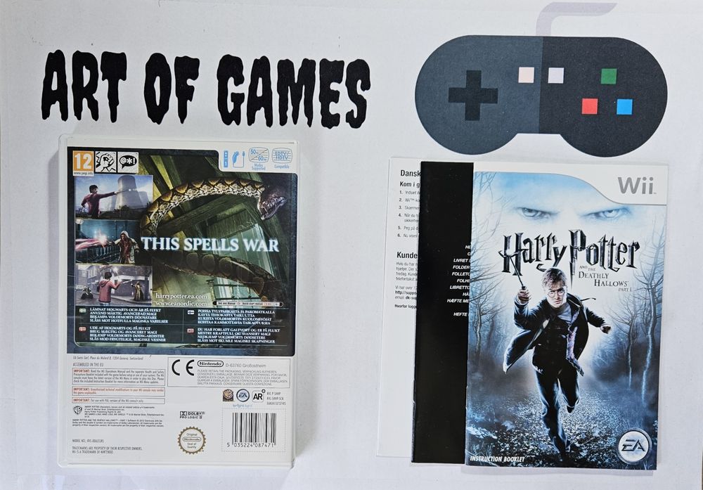 Harry Potter and The Deathly Hallows Nintendo Wii Insygnia Śmierci 1