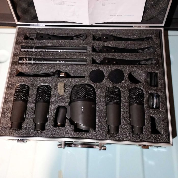 Kit 7 microfones RED5 Audio