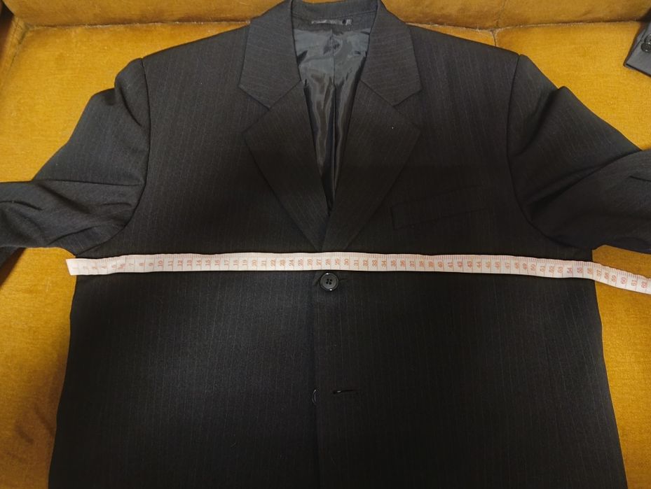 Garnitur męski z kamizelką