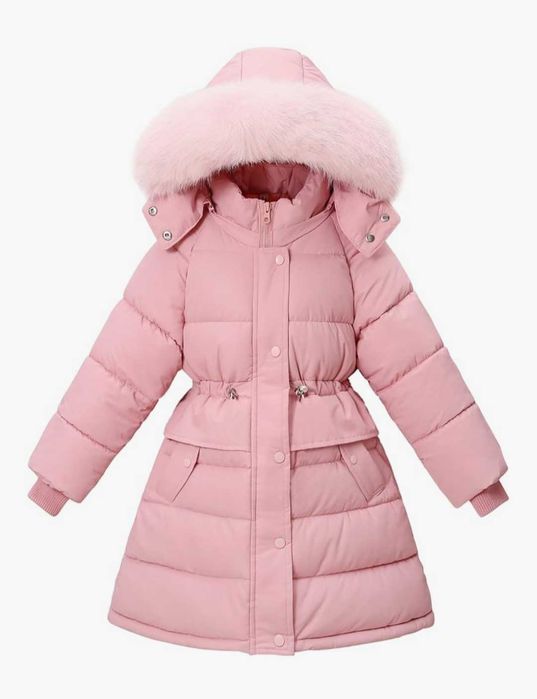 Зимний теплый пуховик детский