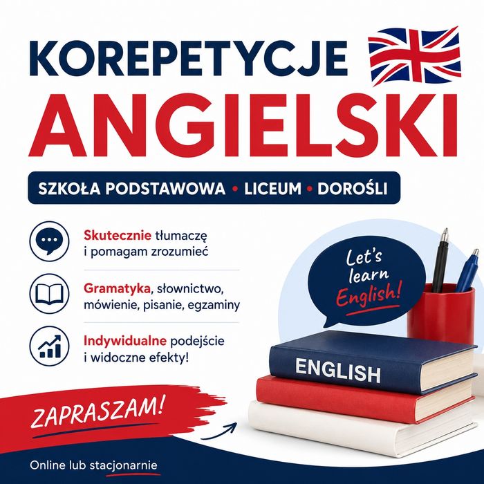 Korepetycje angielski - lekcje z języka angielskiego Szczecin mgr