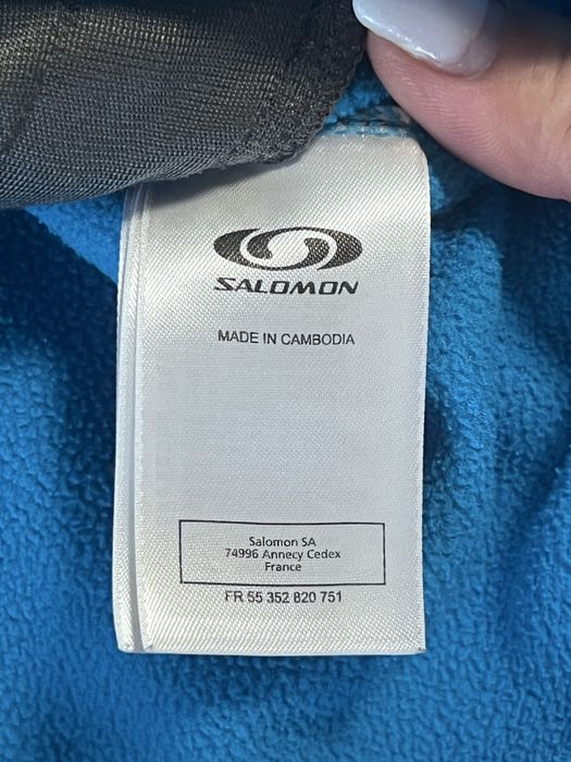 Худи бренда Salomon