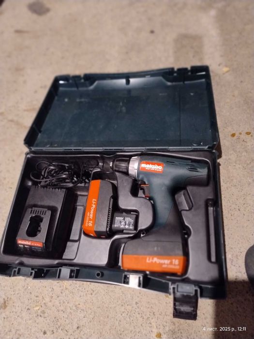 Шуруповерт акумуляторный  Metabo BSZ 14.4 Impuls