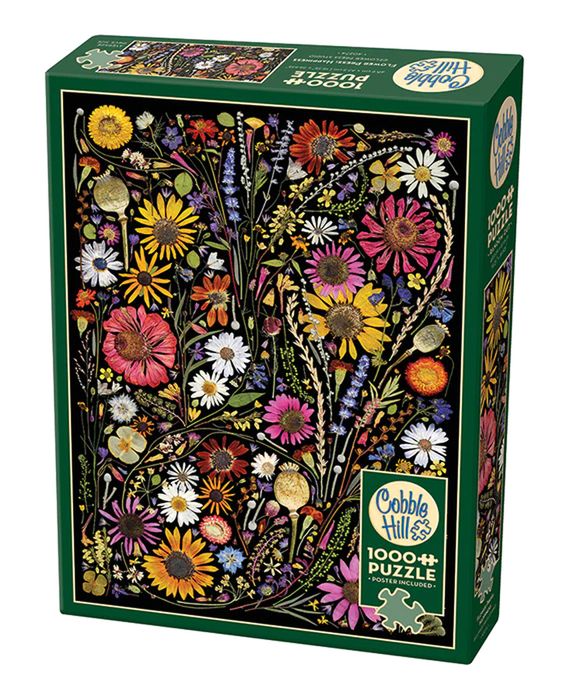 Puzzle 1000 Prasowane Kwiaty Szczęście 113000. Nowy Produkt