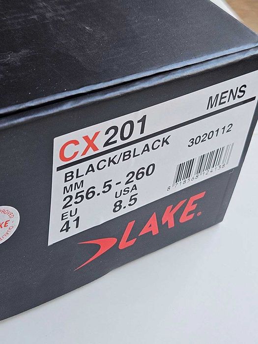 Lake CX201 buty szosowe NOWE (po wymianie gwarancyjnej)
