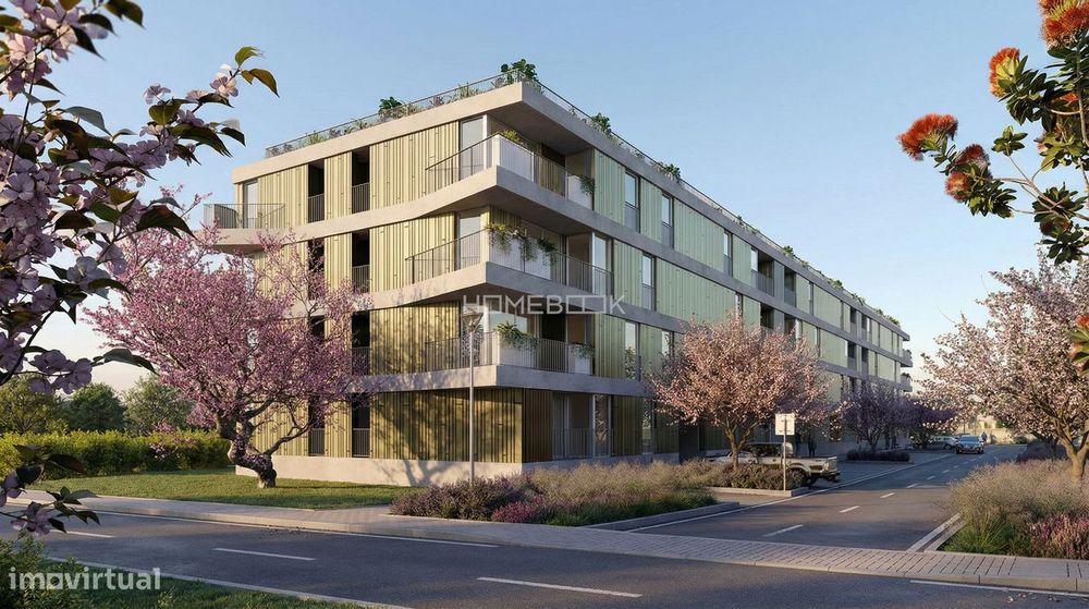 Apartamento T2 com lugar de estacionamento e arrecadação nas Agras do