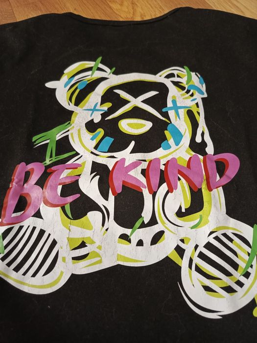 Czarny t-shirt 11/12lat