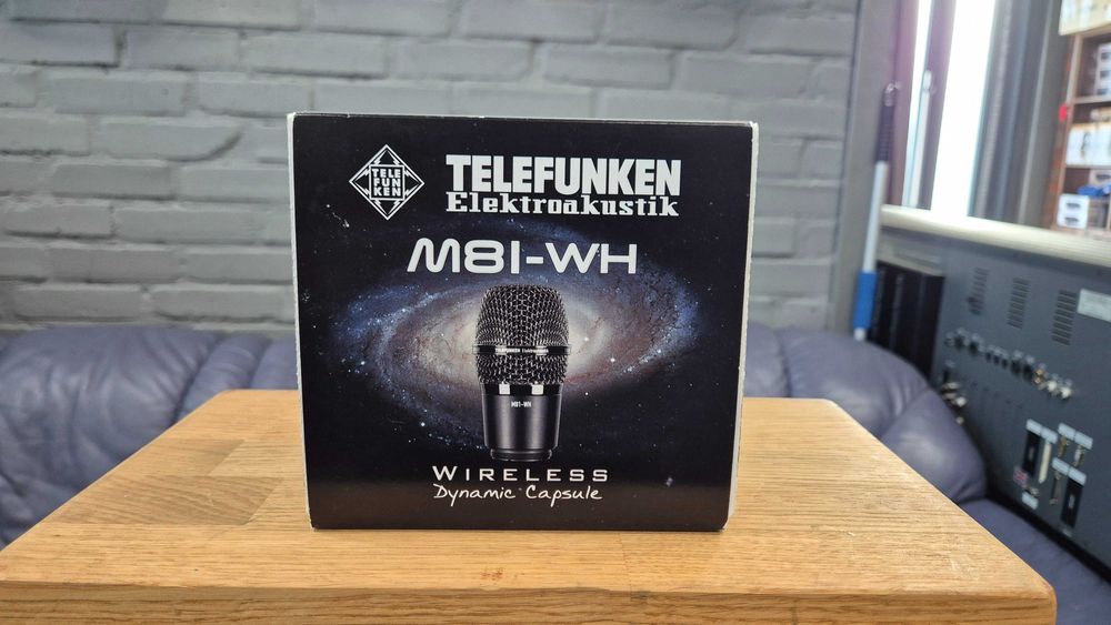 Капсулі Telefunken M80 / M81WH для радіосистем Shure, Sony, Sennheiser