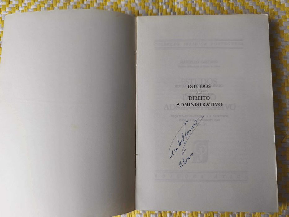 Estudos de Direito Administrativo–  Marcello Caetano