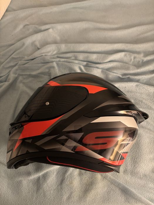 Capacete AGV K1 S Fastlap Black/Grey/Red