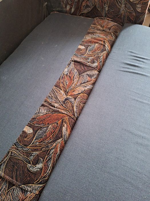 Диван розкладний темно кольоровий велюр