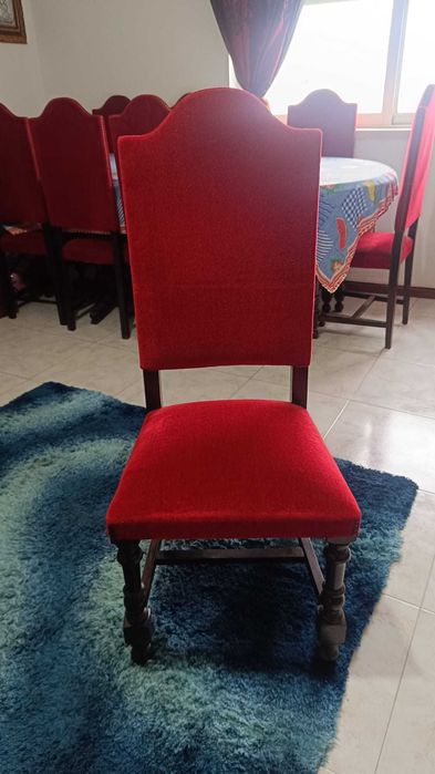 Conjunto de Mesa de Jantar com 8 cadeiras