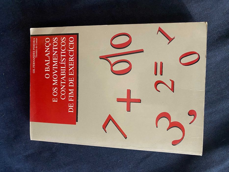 Livro o balanço e os movimentos contabilisticos de fim de exercicio