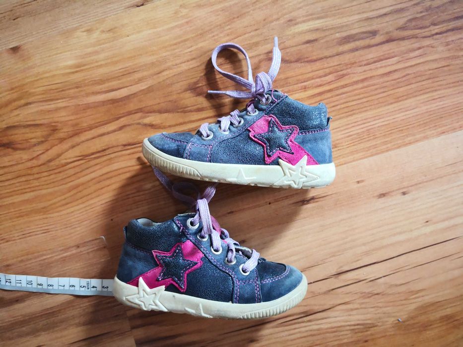 Buty jesienne dziewczynka roz 23 wkładka 14.5cm