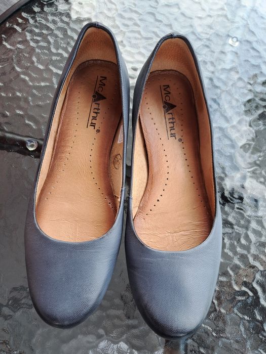 Baleriny McArthur r.39 skora ,idealne