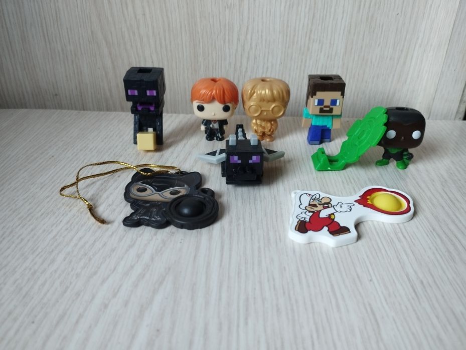 Kinder Joy DC & Harry Potter&Minecraft
