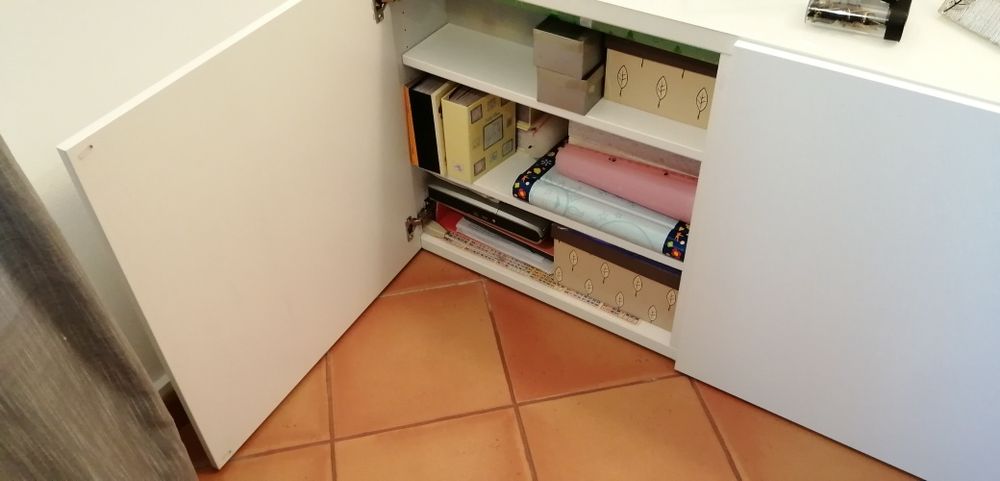 2 portas 60x64, para móvel BESTA do IKEA. LAPPVIKEN 1 VERDE, 1 preta.