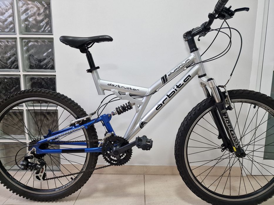 Bicicleta MTB ÓRBITA Destructor Full suspension roda 26