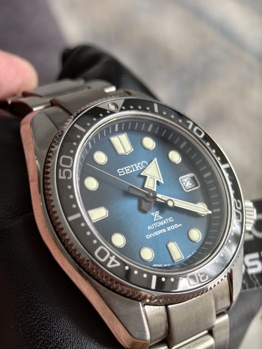 Zegarek Seiko blue hole diver SPB083J1