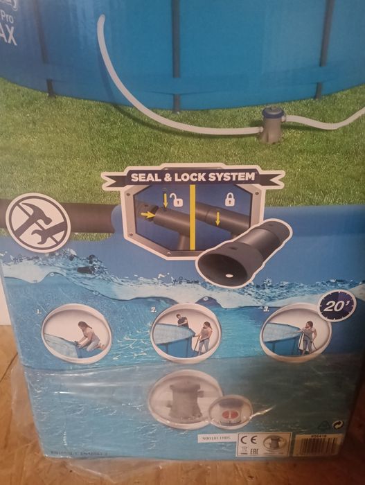 Bestway basen ogrodowy  366cm gratis podkłady niebieskie