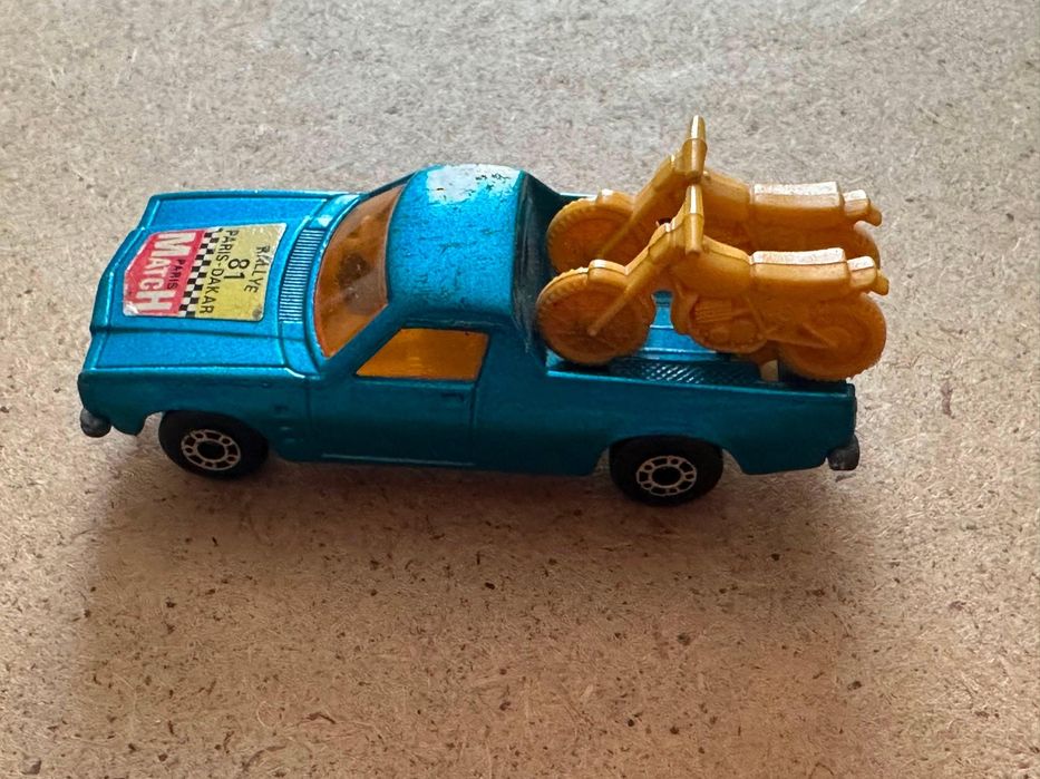 Рідкісна машинка Matchbox Superfast №60 Holden Pick-Up Paris-Dakar 1981 Lesney для колекції , антикваріат.