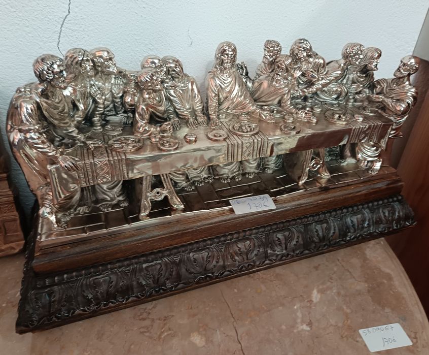 Ceias de Cristo em relevo