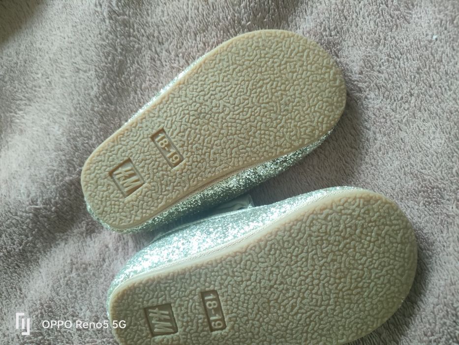 Buty do chrztu balerinki dziewczynka