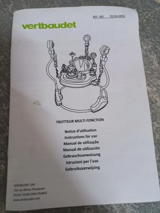 Saltador da Vertbaudet, pouco uso