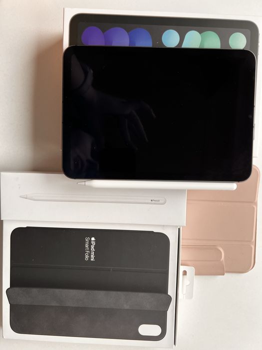 IPad Mini 6 (Cellular) 64GB + Apple Pencil 2 + Dodatki Kluczbork