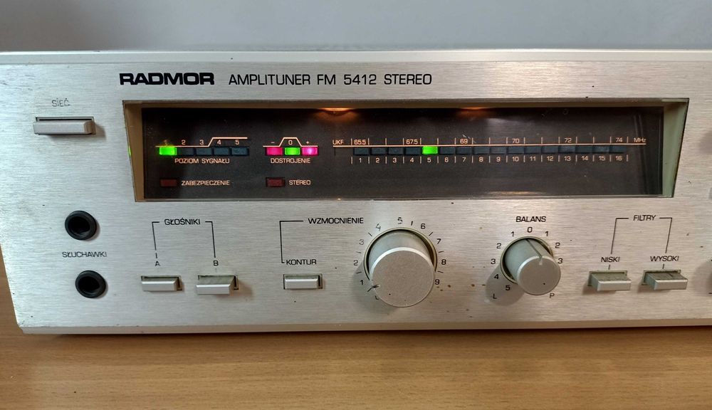 Radmor 5412 amlituner FM stereo PRL
