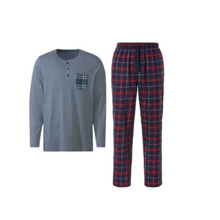 Мужская пижама фланель Livergy  L 52-54