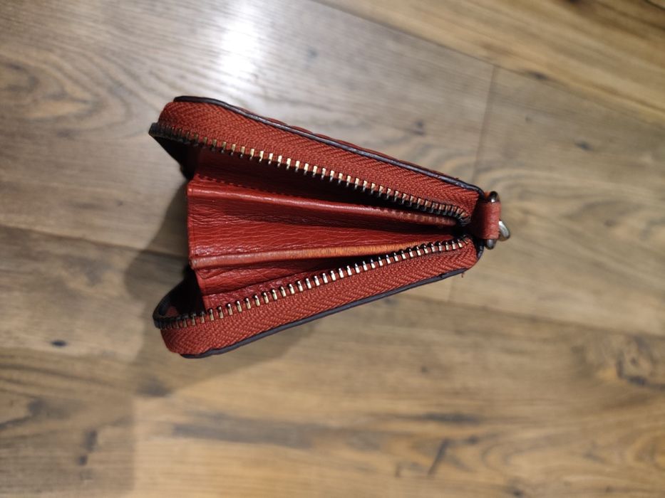 Portfel damski koperta skóra