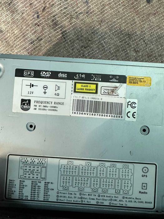Radio Al-Car Easinavi Drive 4.0 2din Fiat Ducato Boxer Jumper
