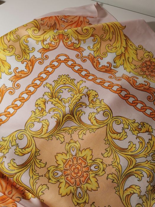 Apaszka pudrowy róż nowa