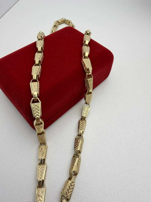 Złoty Łańcuch Diamentowany 78,07g P585 14K 62cm. Pełny Szuflada
