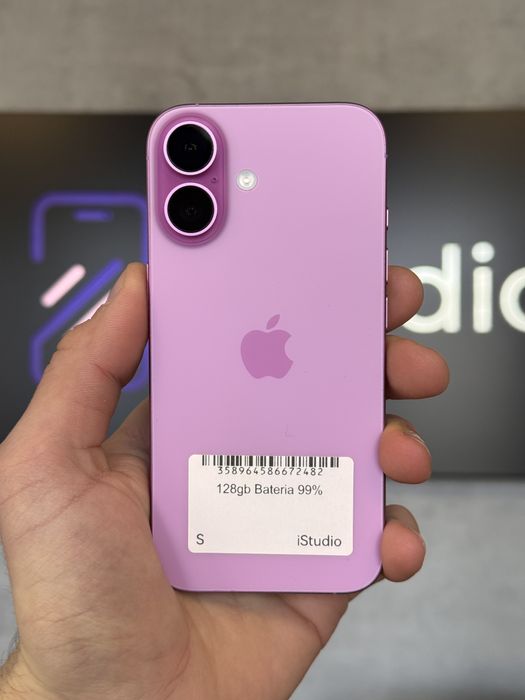 RATY 0% iPhone 16 128GB BATERIA 99% GWARANCJA 12 miesiecy!!!