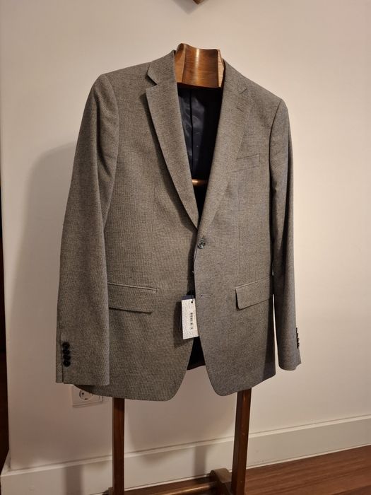 Blazer Decenio novo cinza claro