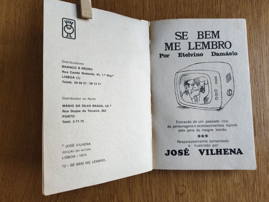 José Vilhena "Se bem me lembro"
