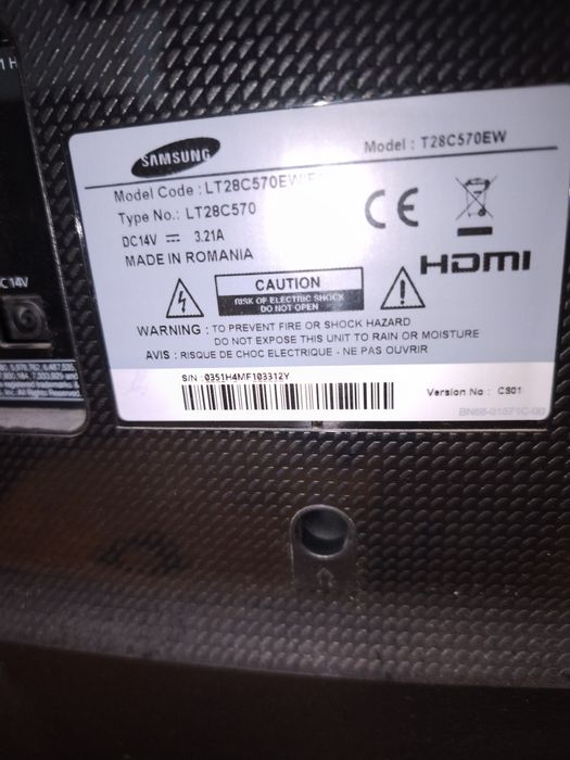 Monitor 27' z funkcją TV