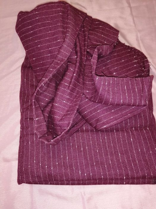 Отрезок ткани Драп цвет бордо с малиной Размер 1,58 * 3,40 м.