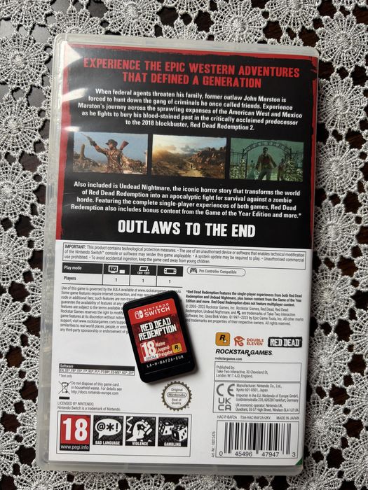 Red dead redemption nintendo switch