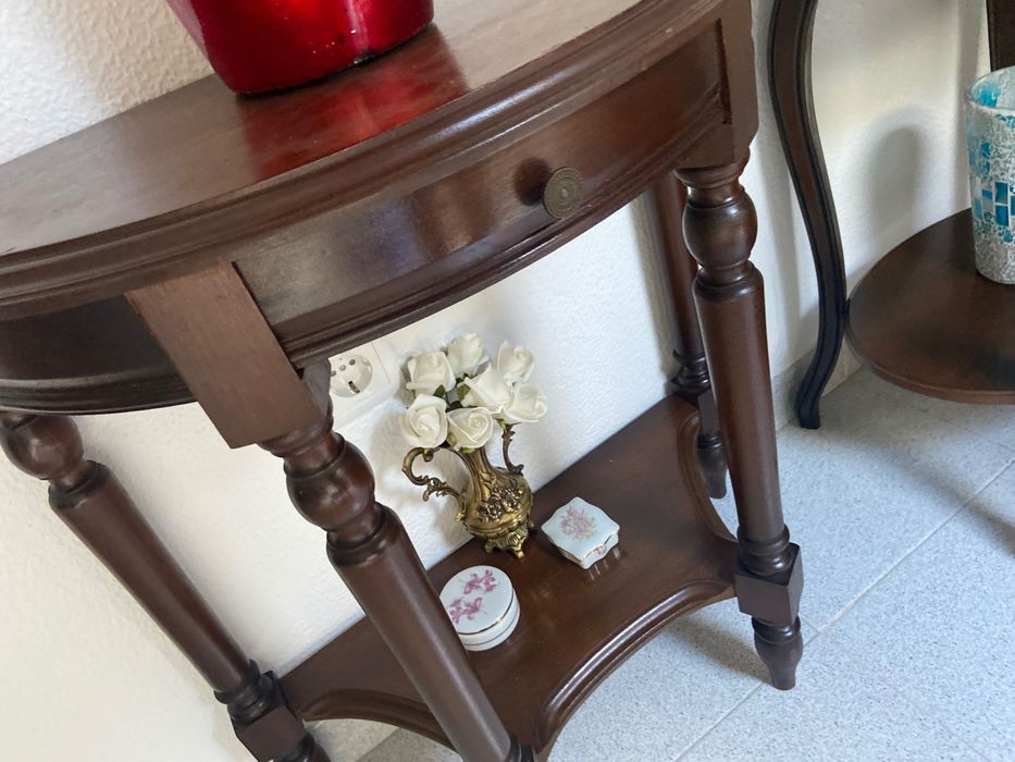 Mesas de apoio Madeira