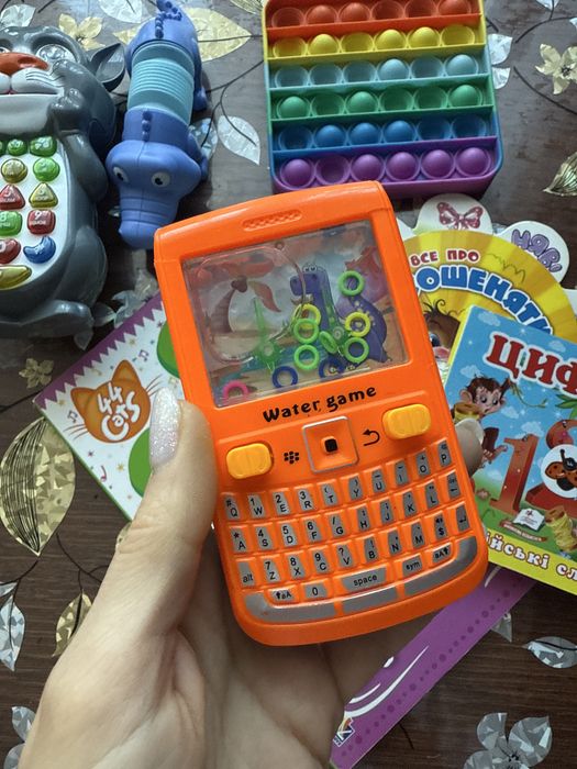 Іграшки для маляти, Том телефон, книги цифри, попіт, гра колечка