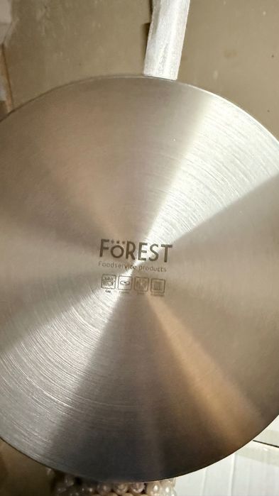 Посуд FoRest неіржавка сотейник та соусник нові