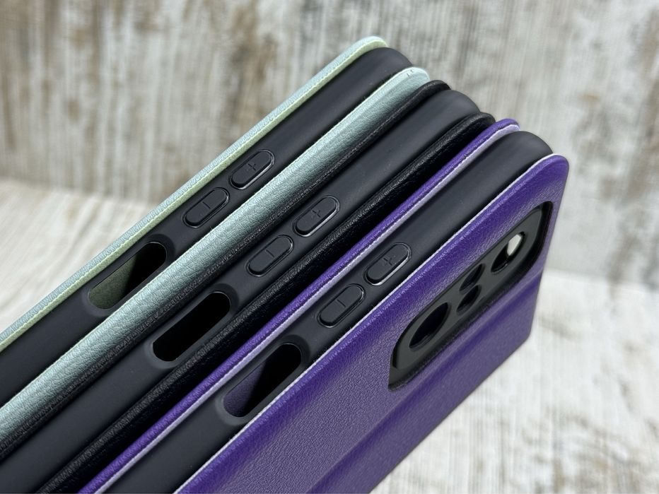 Чехол книжка Leather Case на Xiaomi Redmi Note 10 Pro/ Note 10S чохол